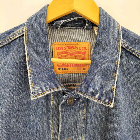 リーバイス Levis RELAXED デニムトラッカージャケット メンズ JPN:M