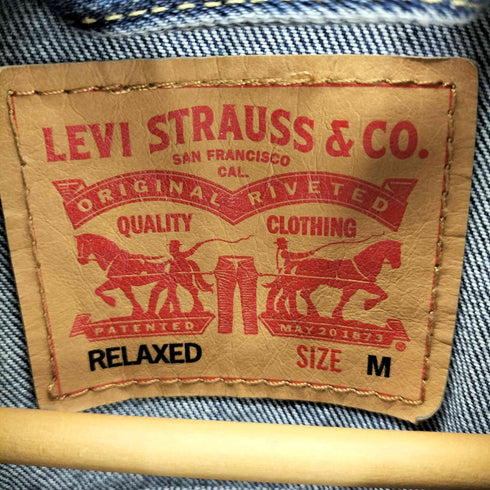 リーバイス Levis RELAXED デニムトラッカージャケット メンズ JPN:M