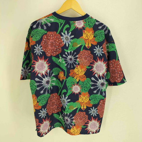 ゴースローキャラバン go slow caravan 25SS ストレッチサッカー 総柄プリントTシャツ&ショーツ メンズ TOPS:3 PANTS:2