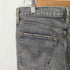 リーバイス Levis 502 フェード ヒゲ ブラックデニムパンツ メンズ 34X33