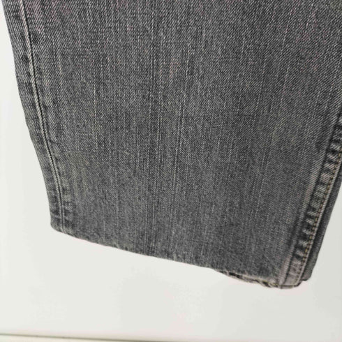 リーバイス Levis 502 フェード ヒゲ ブラックデニムパンツ メンズ 34X33