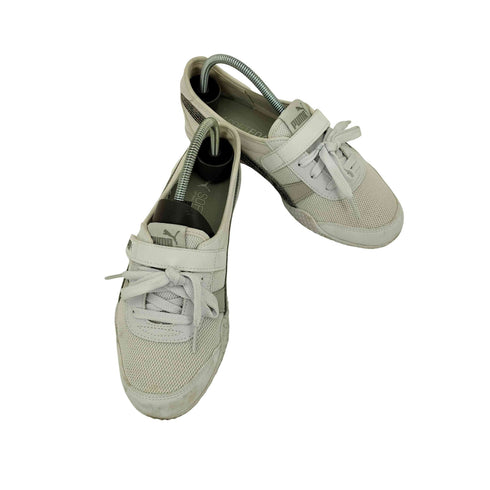 プーマ PUMA ベラ V RAW メタリック ローカット スニーカー レディース JPN:24
