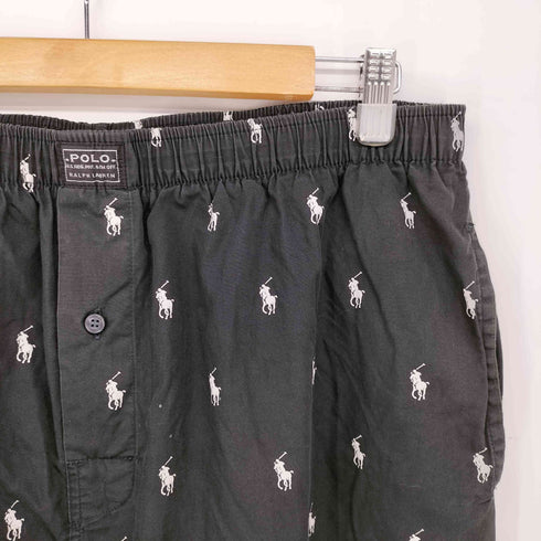 ポロラルフローレン POLO RALPH LAUREN SLEEPWEAR 総柄ポニー イージーパンツ パジャマパンツ メンズ L