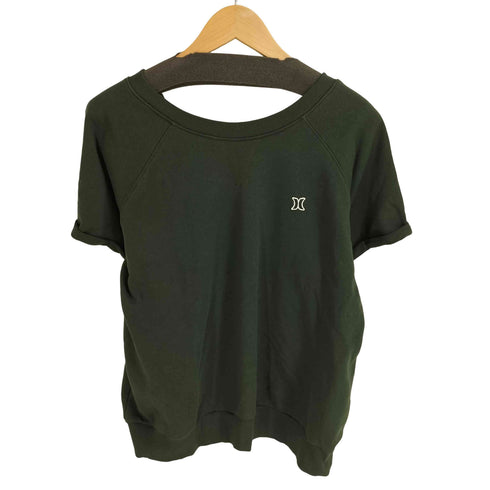 ハーレー Hurley 24SS TERRY ICON BACK OPEN SHORT SLEEVE レディース FREE