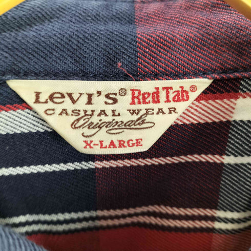 リーバイスレッド Levis RED RED TAB チェックネルシャツ メンズ XL