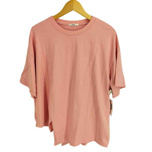 オズモーシス OSMOSIS 25SS アシンメトリーTシャツ レディース ONE SIZE