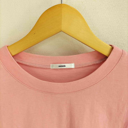オズモーシス OSMOSIS 25SS アシンメトリーTシャツ レディース ONE SIZE