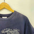 China vintage 龍 サンフェード ボックスフィット クルーネックTシャツ メンズ XXXL