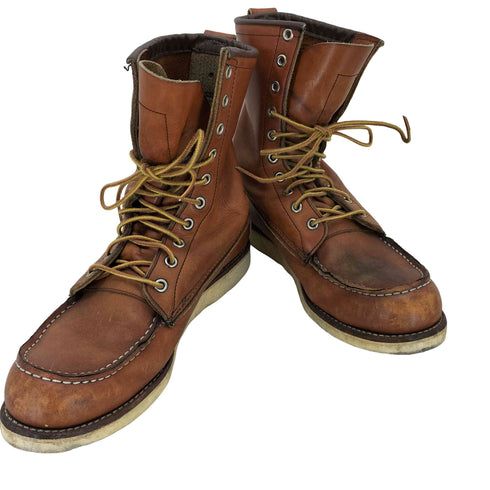 レッドウィング RED WING USA製 縦長タグ 877 Classic Work 8inch Moc-toe メンズ JPN:27