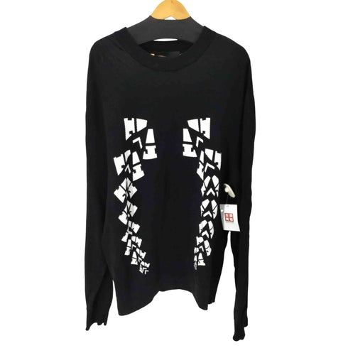 アレキサンダーワン Alexander Wang フロントプリント クルーネックスウェット メンズ import:M