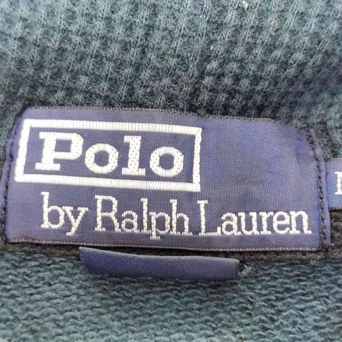 ポロバイラルフローレン Polo by RALPH LAUREN 90-00s ビッグポニー刺繍 ジップフーディー メンズ M