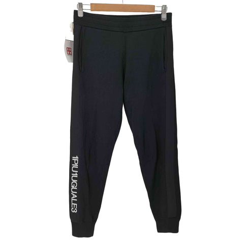 ウノピュウノウグァーレトレ 1PIU1UGUALE3 113 RIB PT ‐PLANE‐ ロゴライン コットンリブイージーパンツ メンズ JPN:3