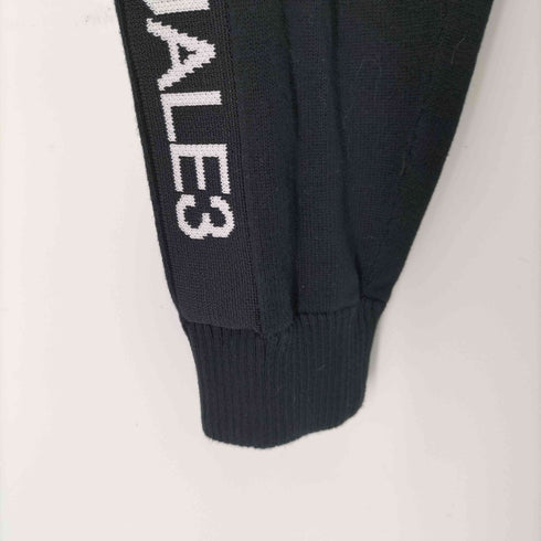 ウノピュウノウグァーレトレ 1PIU1UGUALE3 113 RIB PT ‐PLANE‐ ロゴライン コットンリブイージーパンツ メンズ JPN:3