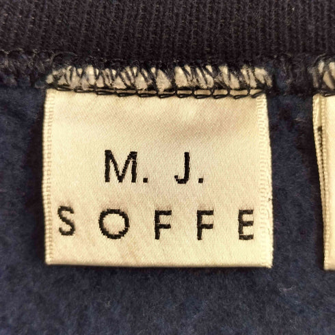 エムジェーソッフェカンパニーインク M.J.SOFFE COMPANY INC. 90S USA製 フロントプリント クルーネックスウェット メンズ JPN:XL