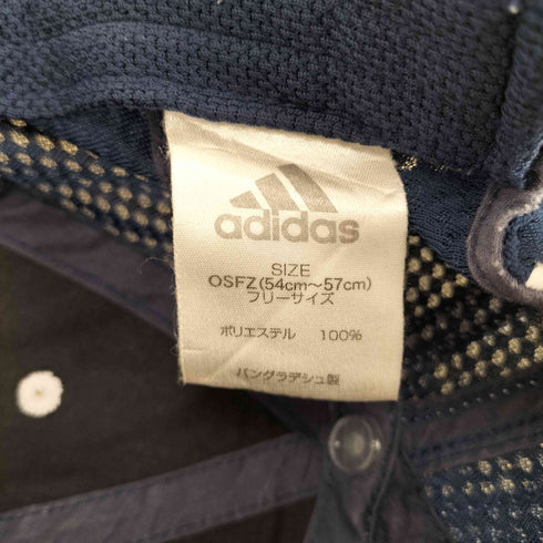 アディダス adidas パフォーマンスロゴ ラインデザインメッシュキャップ メンズ FREE