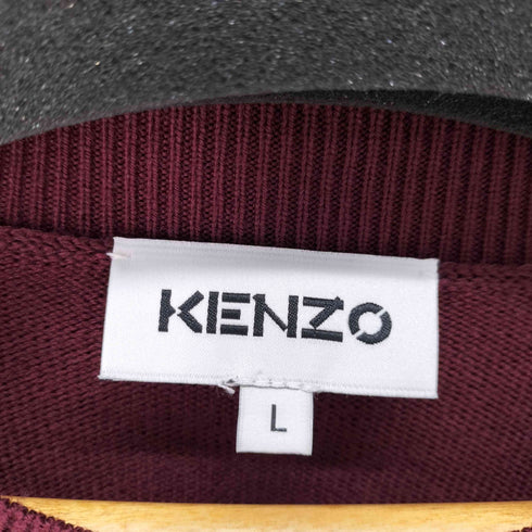 ケンゾー KENZO Tiger Crest Logo Crew Sweat メンズ JPN:L
