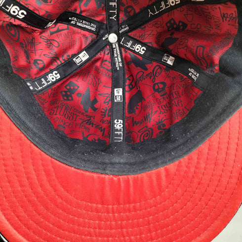 ステューシー Stussy 59FIFTY フロント刺繍6パネルキャップ メンズ 7 5/8