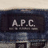 アーペーセー A.P.C. BOOTLEG ボタンフライ ストレート デニムパンツ レディース 28