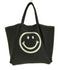 クーコ COOCO SMILEY ダイバー素材トートバッグ レディース