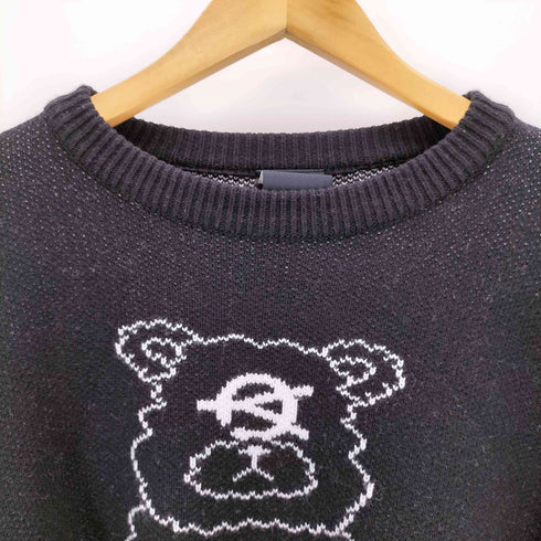 オーワイ OY ODOLLY KNIT クマ プルオーバーニットセーター メンズ