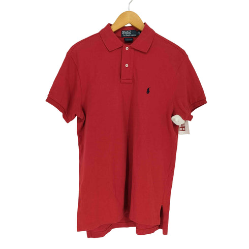 ポロバイラルフローレン Polo by RALPH LAUREN ポニー刺繍鹿の子地ポロシャツ メンズ M