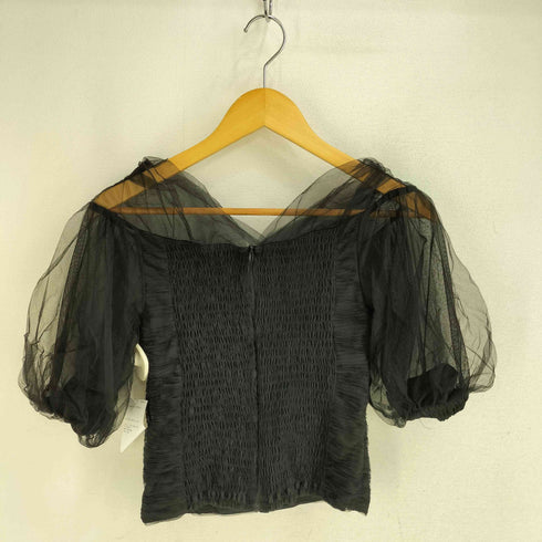 リリーブラウン Lily Brown オフショルチュールギャザートップス レディース ONE SIZE