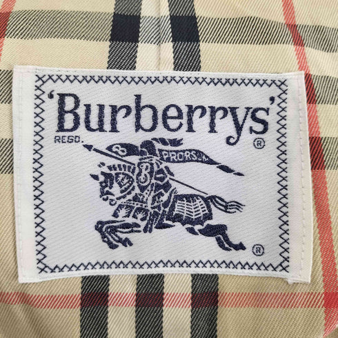 バーバリーズ BURBERRYS 裏地ノヴァチェックステンカラーコート 玉虫 レディース S