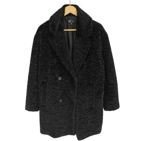 ザラ ZARA フェイクファーコート レディース import:L