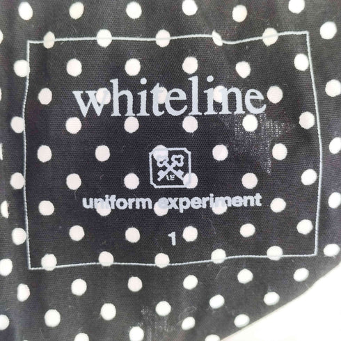 ユニフォームエクスペリメント uniform experiment 裏地ドット柄 ポケットクルーネックTシャツ メンズ JPN:1