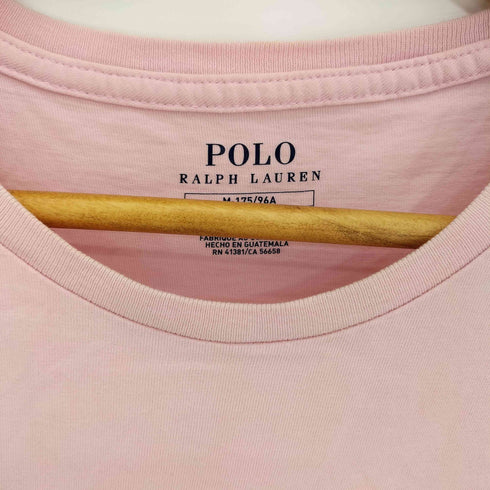 ポロラルフローレン POLO RALPH LAUREN CUSTOM SLIM FIT POLO 1992 プリントクルーネックTシャツ メンズ import:M