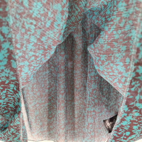 シップス SHIPS 21SS ピンタックプリントブラウス レディース ONE SIZE