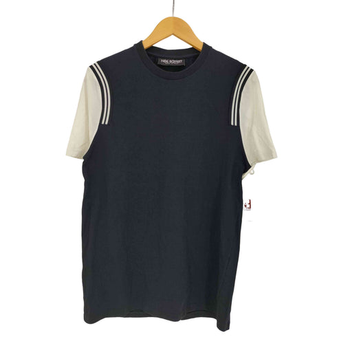 ニールバレット NEIL BARRETT イタリア製 袖切替 コットン クルーネックTシャツ メンズ import:M