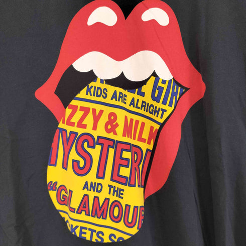 ヒステリックグラマー HYSTERIC GLAMOUR THE ROLLING STONES/RSxDIZZY&MILKY Tシャツ メンズ JPN:XL