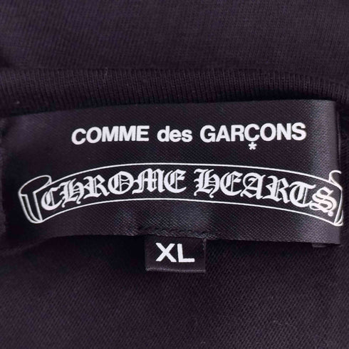 コムデギャルソン COMME des GARCONS COMME des GARCONS(コムデギャルソン) CHROME HEARTS(クロムハーツ) DSM別注 両面プリント S/S Tシャツ メンズ JPN:XL