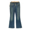 HUDSON MADE IN USA Y2K フレアデニムパンツ レディース 26