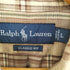 ラルフローレン RALPH LAUREN CLASSIC FIT スモールボックスロゴ チェック柄シャツ メンズ JPN:L