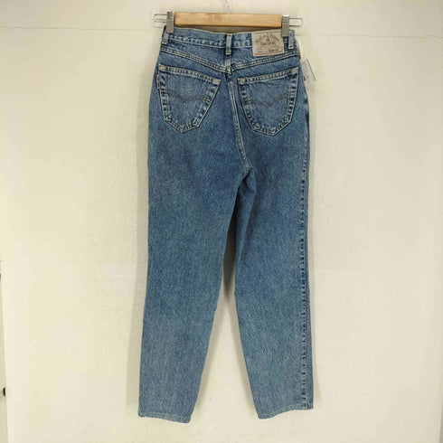 サムシング SOMETHING 80S MADE IN FRANCE テーパードデニムパンツ レディース W66H98
