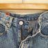 サムシング SOMETHING 80S MADE IN FRANCE テーパードデニムパンツ レディース W66H98