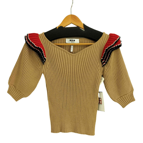エムエスジーエム MSGM リブニット レディース import:XS