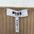エムエスジーエム MSGM リブニット レディース import:XS