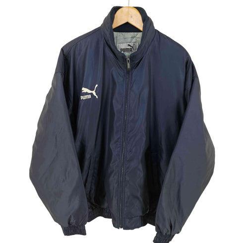 プーマ PUMA 裏地キルティング ハイネック 中綿ジャケット メンズ import:L