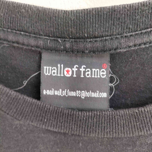 ウォールオブフェイム wall of fame 両面プリント クルーネック Tシャツ メンズ import:M