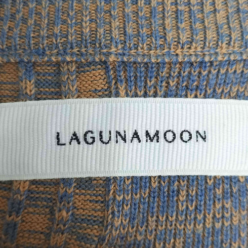 ラグナムーン LAGUNAMOON カラーメランジロングニットワンピース レディース JPN:M
