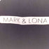 マークアンドロナ MARK&LONA ビッグ スカルプリント ハイネック長袖Tシャツ メンズ M L
