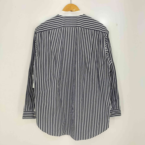 ユニクロプラスジェイ UNIQLO+J スーピマコットンオーバーサイズスタンドカラーシャツ メンズ S