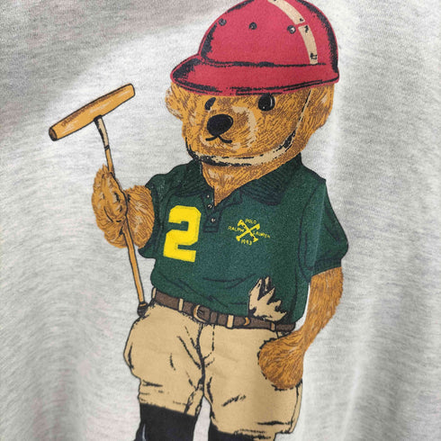 ポロバイラルフローレン Polo by RALPH LAUREN 90S POLO BEAR ポロベア プルオーバー パーカー メンズ import:M