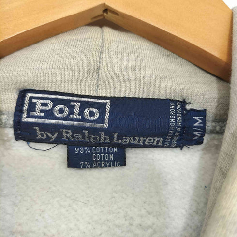 ポロバイラルフローレン Polo by RALPH LAUREN 90S POLO BEAR ポロベア プルオーバー パーカー メンズ import:M
