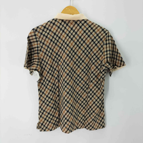 ダックスロンドン DAKS LONDON チェック柄 ポロシャツ メンズ JPN:L