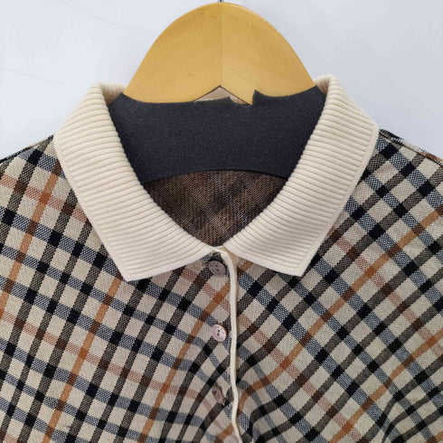 ダックスロンドン DAKS LONDON チェック柄 ポロシャツ メンズ JPN:L