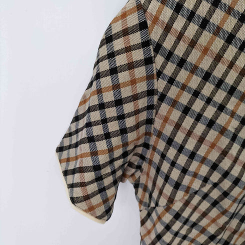 ダックスロンドン DAKS LONDON チェック柄 ポロシャツ メンズ JPN:L